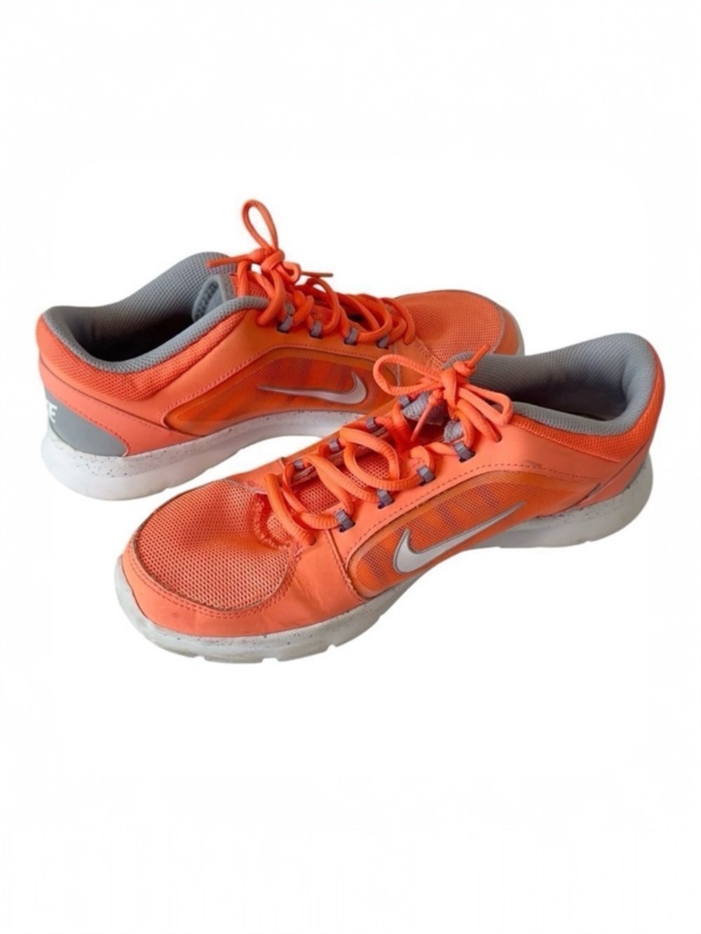 Nike Wimens Flex Trainer 4 Orange Running Shoes Sneakers Size 8.5